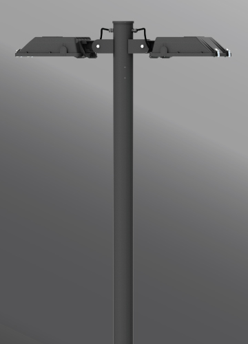 Click to view Ligman Lighting's  Gandalf Streetlight,  IDA: Horizontal non-adjustable (model UGA-900XX, UGA-902XX).