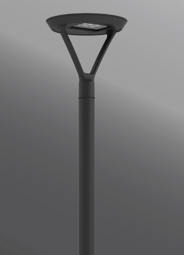 Ligman Lighting's Macaron Post Top (model UMC-2000X).