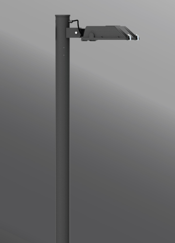 Ligman Lighting's Gandalf Streetlight,  IDA: Horizontal non-adjustable (model UGA-900XX, UGA-902XX).