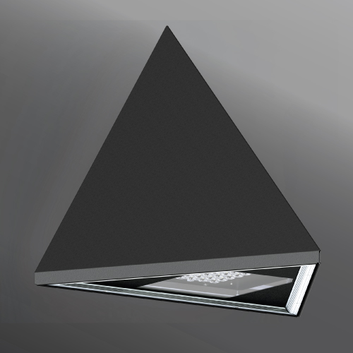 Ligman Lighting's Triangle Wall Light (model UTR-3XXXX).